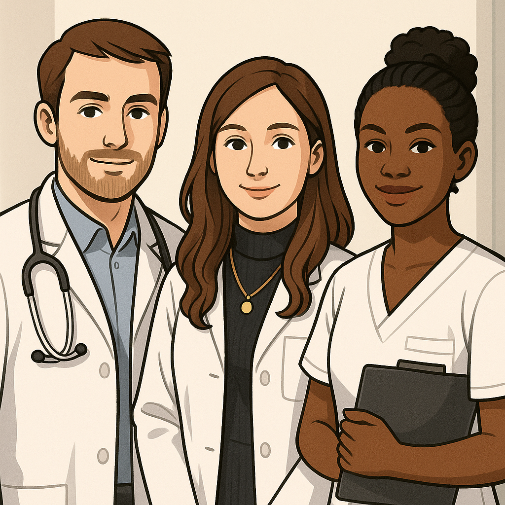 Médecine générale - Dr Damien Godart - Dr Estelle De Stefano - Dr Naomi
